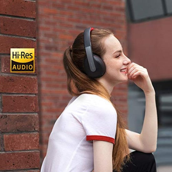 Soundcore Life Q10 Bluetooth Wireless Over Ear Headphones With Mic And Foldable, Hi-Res Certified Sound Soundcore Life Q10 Bluetooth Wireless Over Ear Headphones With Mic And Foldable, Hi-Res Certified Sound